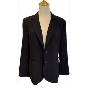 Talbots Petites NWOT  Black Blazer Jacket 10